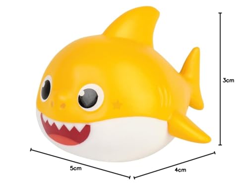 Comansi - Baby Shark Figure, Lemon Tree, Baby Shark (6,3 cm) - Image 4