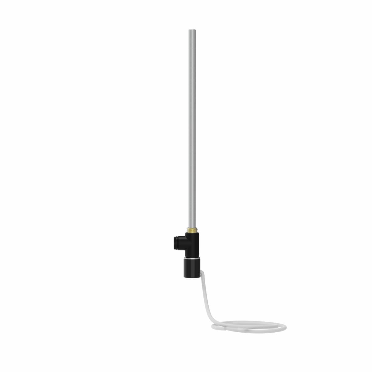 NRG 300W Dual Fuel Towel Rail Heating Element Kit, T-Piece Black