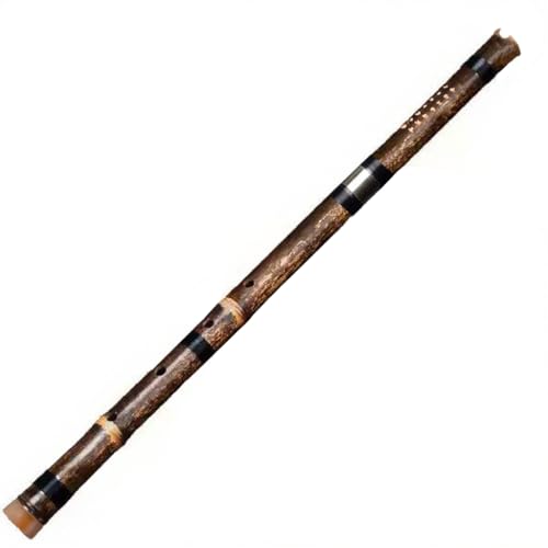 Shakuhachi 54cm Vertical Flute D Key Shakuhachi 5 Holes Bamboo Flute Woodwind Instrument (Classic)