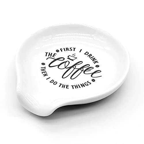 Funny But First Coffee Spoon Rest