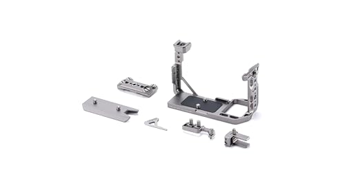 Tilta Camera Cage Compatible with FX2 | NATO, Cold Shoe, 1/4"-20 & 3/8"-16 Threads (Titanium Gray, Full Cage) by Tilta - Image 3