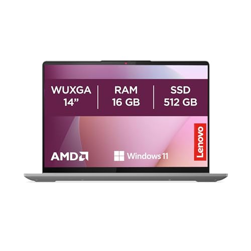 Lenovo IdeaPad Flex 5 Gen 8 Ordenador Portátil Táctil Convertible 14' WUXGA (AMD Ryzen 5 5625U, AMD Radeon Graphics, 16 GB RAM, 512 GB SSD, 60...