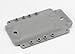 Traxxas Skidplate, Grey: 4908 T-Maxx 3.3