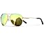Gold Frame Yellow Mirrored Lens
