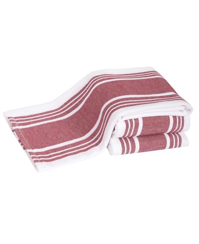 All-Clad Dual-Purpose Kitchen Towels: Highly Absorbent - 100% Cotton, 17'x30' Dish Towels for...