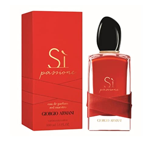 Giorgio Armani Sã ­ Passione Red Maestro, 100 ml, Pack de 1