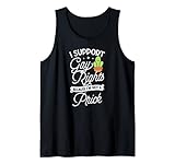 i support gay rights because i'm not a prick kawaii cactus canotta