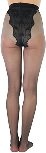 Image of ToBeInStyle Women's Control Top Sheer Footed Pantyhose Hosiery Tights Stockings