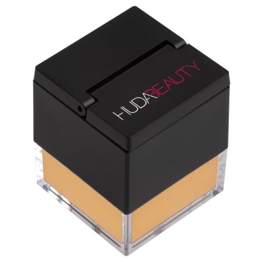 HUDA BEAUTY Original | Baby Bake | Loose Baking & Setting Powder | Polvos sueltos formato de viaje | 6 gramos (Travel Size) | (KUNAFA (Travel Size), 6 g (Paquete de 1)) | by BELLA