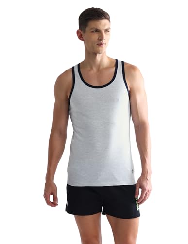Image of U.S. Polo ASSN. Men's PV002 Cotton Stretch Anti Bacterial Premium Vest