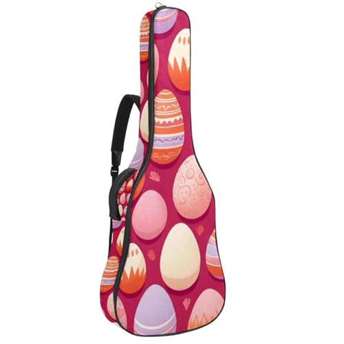 Sac pour guitare acoustique 101,6 cm étui imperméable rose