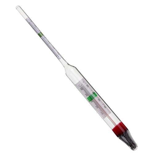 Alipis Accurate Salt Water Gravimeter Aquarium Meter Kit with Hydrometer for Freshwater Saltwater Monitoring