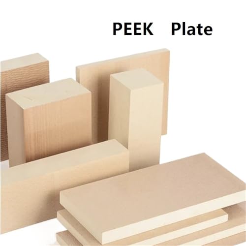 Placa de PEEK de 100 mm para piezas de precisión que exigen máxima dureza estructural 3