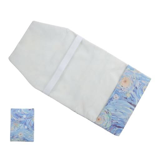 AUTSUPPL Fundas Elásticas para Libros Protectoras Reutilizables y Lavables para Tapa Dura Diseño Único y Ligero para Cuadernos y Textos Escolares