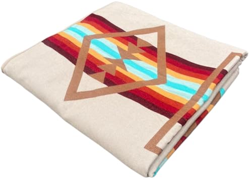 Alpaca Wool Blanket 90 x 78 Inches | Reversible 2-in-1 Throw | Thick, Ultra Soft, Breathable...