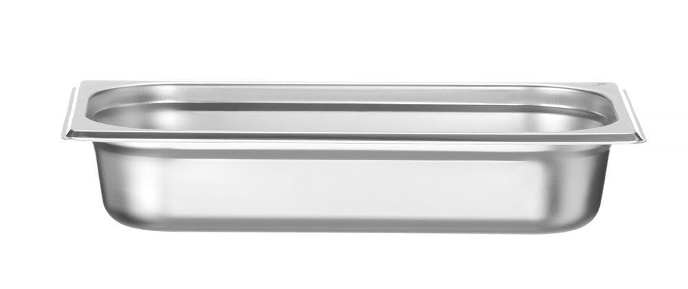 HENDI Pojemnik GN1/3, odpowiedni do piecach konwekcyjnych, lodówkach, bemarach i podgrzewaczach, odporny na temperaturę od -40° do 250°C, 2,5L, 325x176x(H)65mm, stal nierdzewna