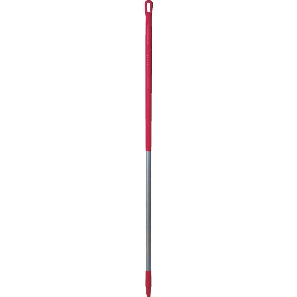 Vikan 29374 Aluminium Handle, Red, 31mm Diameter, 1510mm Length