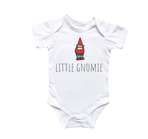 Gnome Garden - Baby Boy Girl Clothes Infant Bodysuit Funny Cute Newborn