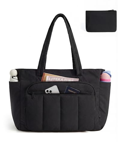 BAGSMART Puffer Tote Bag Set
