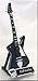 PAUL STANLEY Miniature Mini Guitar Ibanez Iceman w/Guitar Pick