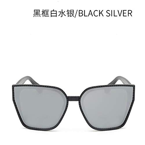 Children's sunglasses big black frame retro men's and women's children's glasses beauty anti-UV glasses3