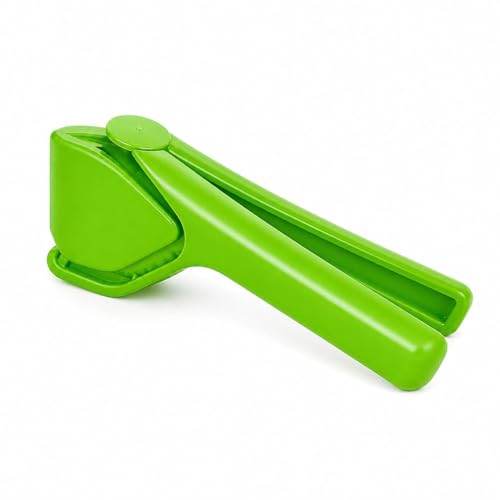 Image of Heavy Duty Manual Lemon Squeezer | Hand Press Citrus Juicer with Deep Bowl Design | Non-Slip Grip | Seed-Free Juice Extractor for Lemon, Lime & Orange | Kitchen Tool (green)