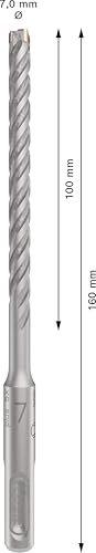Bosch 1x PRO SDS plus-5X Hammerbohrer, 7 x 100 x 160 mm – Ansicht 3
