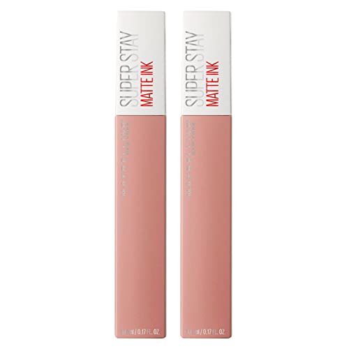 Maybelline Nueva York Superstay Matte Ink Lips Covering y es un resultado uniforme con Punta Punta Appliator
