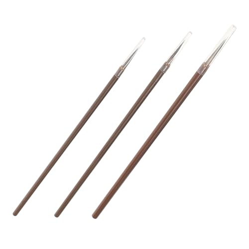 NUOBESTY Beginner's Calligraphy Brush Kit 3pcs Traditional Chinese Calligraphy Writing Brush Set Fine Tip for Painting