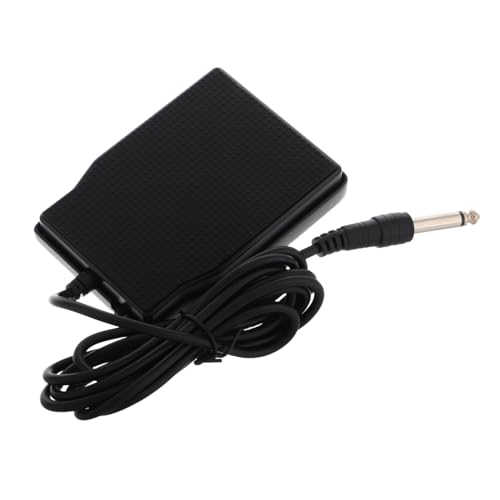 Pédale de sustain pour claviers électroniques et pianos numériques Toyvian avec câble