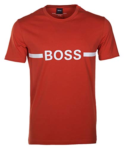 BOSS T-Shirt RN Slim Fit T-shirt Homme, Orange Moyen812, M
