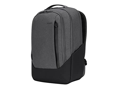 Targus TBB58602GL Mochila Hero Cypress 15.6' con Ecosmart - Gris Hecho de 26 Botellas de Agua de plástico recicladas Bandolera ergonómica Acolchada