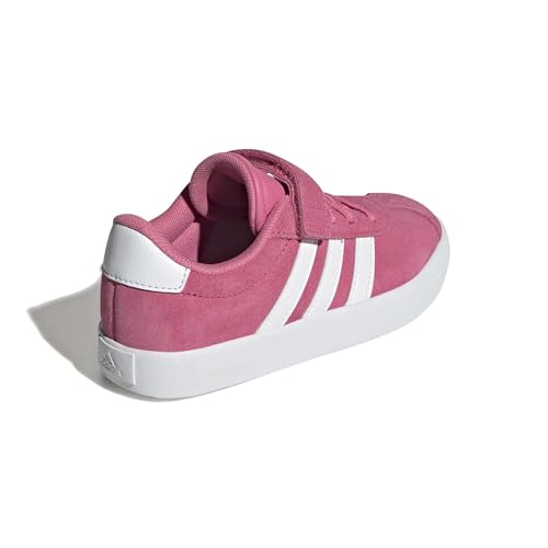 Image of adidas Kids' VL Court 3.0 Elastic Lace & Strap Shoe
