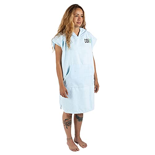 COR Surf Schnelltrocknend Surf Poncho Herren und Damen, Umkleidehilfe extra lang aus Mikrofaser… – Ansicht 5