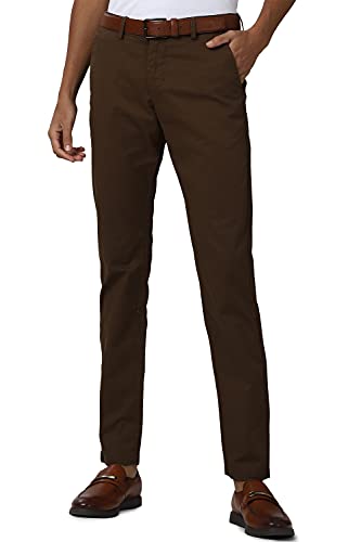Image of Peter England Men's Slim Casual Pants