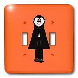 3dRose lsp_23486_2 Vampire Double Toggle Switch