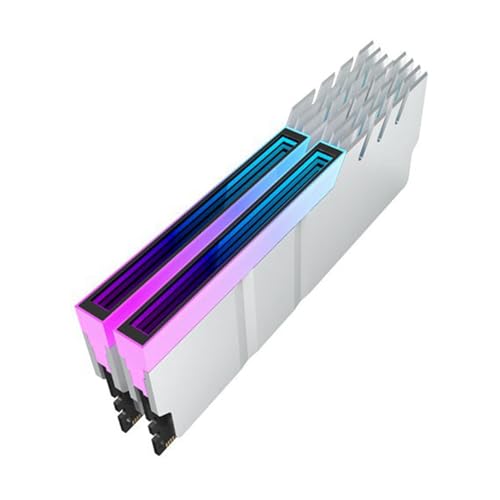 Mémoire radiateur DDR4 DDR5 ARGB pour refroidissement de RAM PC - 3