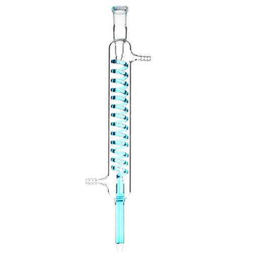 Vista 21 de Aparato de destilación de aceite esencial de laboratorio de 8.5 fl oz-67.6 fl oz, destilador de agua, kits de cristalería con embudo separador