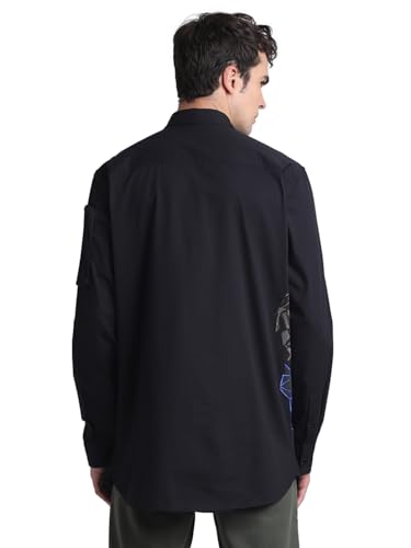 Image of Jack & Jones Men's Cotton Cartoon Regular Fit Shirt