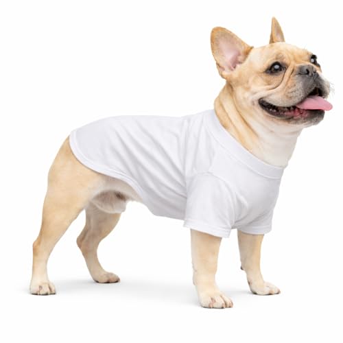 T-shirt pour bouledogue français 100% coton soin de la peau Lovelonglong - 2