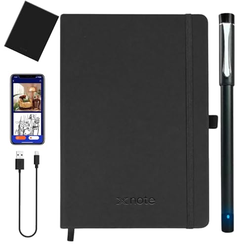 Xnote - Ai-Powered Smart Writing Set, Xnote Smart Pen Notebook Ai, Digital Pen Real-Time Synchronization Digitization, Notebook & Pen with Real-Time Sync, Digital Pen for Storing Notes (1Set)