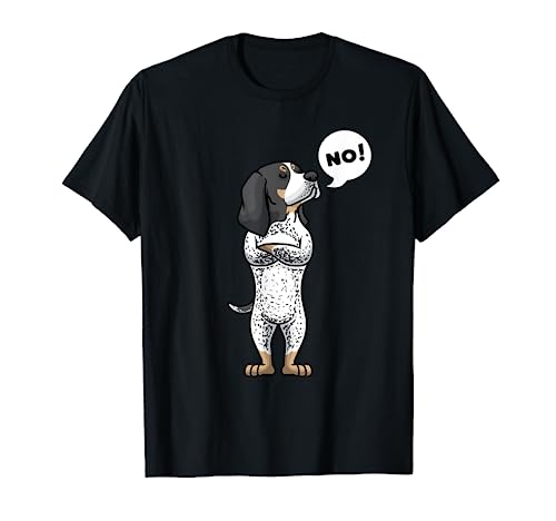 Stubborn Bluetick Coonhound Dog T-Shirt