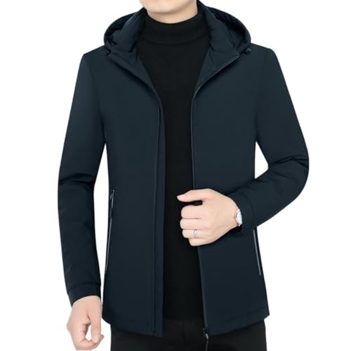 Chaqueta de invierno para hombre de mediana edad ideal para paseos matutinos