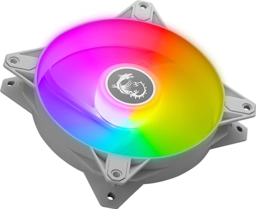 Image of MSI MPG F120 ARGB-2W- 1200 RPM, 120mm, Anit-Vibration ARGB Fans