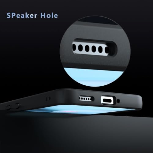 Image of Matte PC+TPU Phone Case for Nothing Phone 3A Lite, Air Bag Corner Protection, Anti-Fingerprint, Never Turns Yellow, Micro Arc Edge, Skin-Friendly Feel, Black