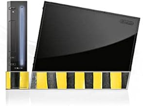 Janosch - Skin compatible con Nintendo Wii, color amarillo y negro