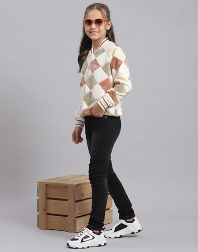 Image of Monte Carlo Girls Printed Round Neck Full Sleeve Sweatshirt (523063583)