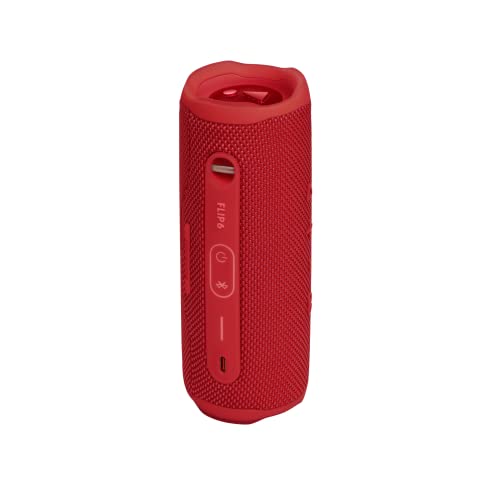 Image of JBL FLIP 6 Waterproof Portable Speaker Bundle with gSport Silicone Sleeve (Red)