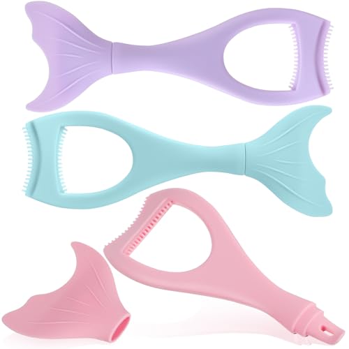 Peigne applicateur pour cils ULTECHNOVO avec protège-mascara en lot de 3 pièces