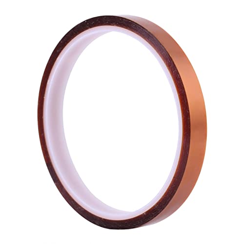 Comparativas de Cinta calor para comprar hoy. 32 Resistente Al Calor a Altas Temperaturas, Cinta Termica Kapton Tape Cinta Adhesiva de Película de Poliimida 10 Mm × 30 M